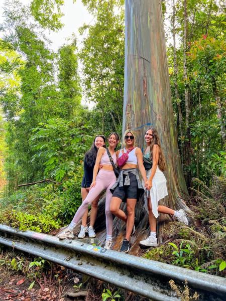 Travelers of Maui Fantastic Tours during a Road to Hana tour